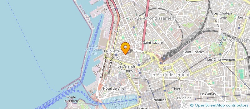 localisation de l'entreprise AU SOLEIL LEVANT à MARSEILLE