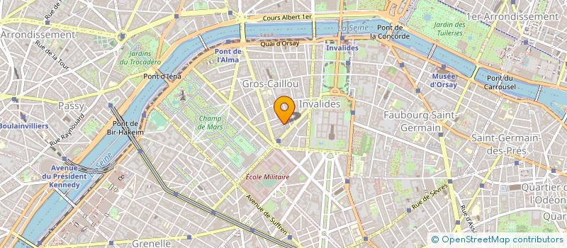 localisation de l'entreprise AU SOMMET DE LA QUALITE à PARIS