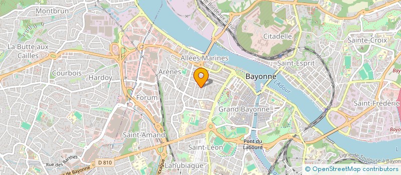 localisation de l'entreprise AU SOMMET DE NOS TALENTS à BAYONNE