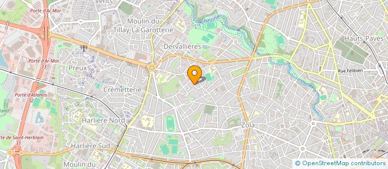 localisation de l'entreprise AU SON DES GRILLONS à NANTES