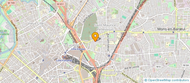 localisation de l'entreprise AU SON DES VALISES à LILLE