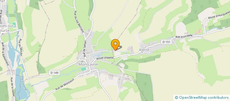 localisation de l'entreprise AU SOUHAIT DU VENT  ALETTE