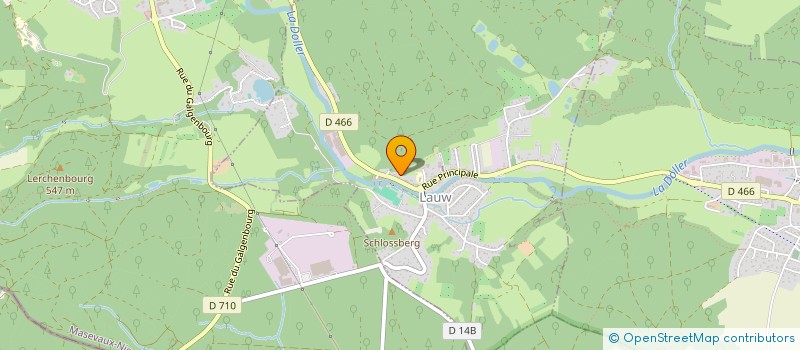 localisation de l'entreprise AU STERNSEE  OBERBRUCK