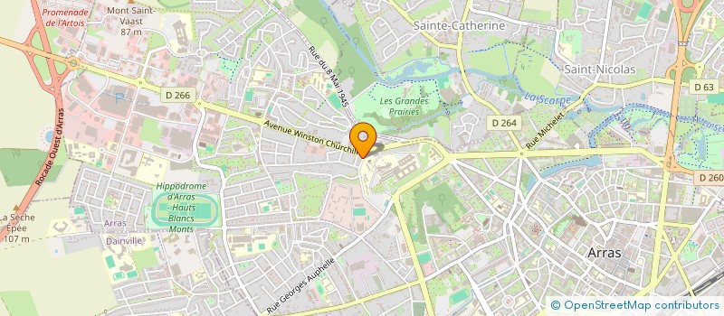 localisation de l'entreprise AU STYLE D'ANTAN à ARRAS