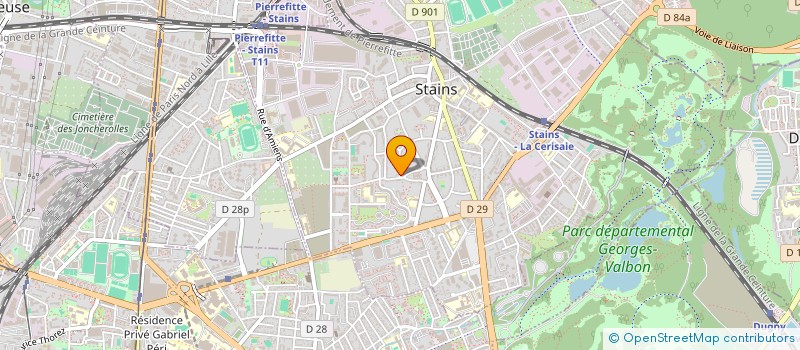 localisation de l'entreprise AU SUMMUM à STAINS