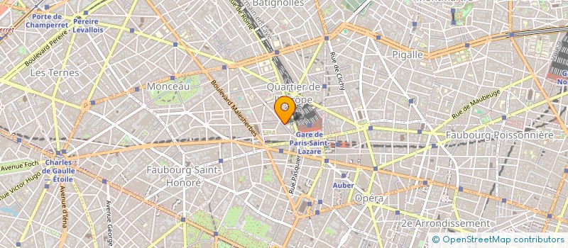 localisation de l'entreprise AU TALON DU ROCHER à PARIS