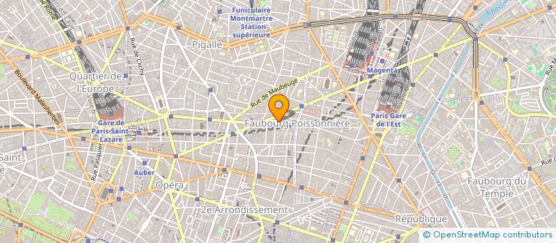 localisation de l'entreprise AU TAQUET  PARIS