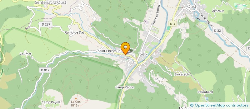 localisation de l'entreprise AU TEMPO DES ANES à SEIX