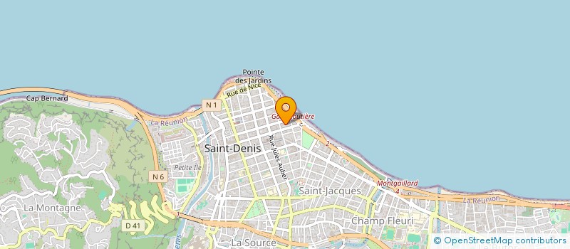 localisation de l'entreprise AU TEMPS D ODETTE  SAINT-DENIS