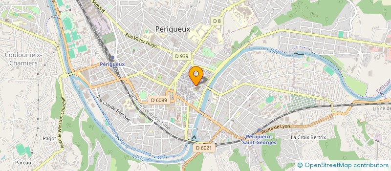 localisation de l'entreprise AU TEMPS DE LA LICORNE à PERIGUEUX