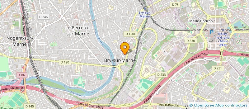 localisation de l'entreprise AU TEMPS DES DOUCEURS à BRY-SUR-MARNE