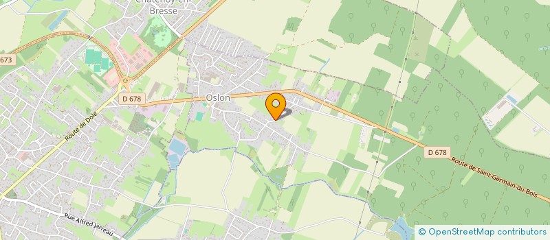 localisation de l'entreprise AU TEMPS DES FACADES  OSLON