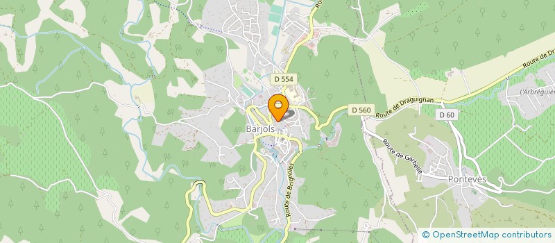localisation de l'entreprise AU TEMPS JADIS à PONTEVES