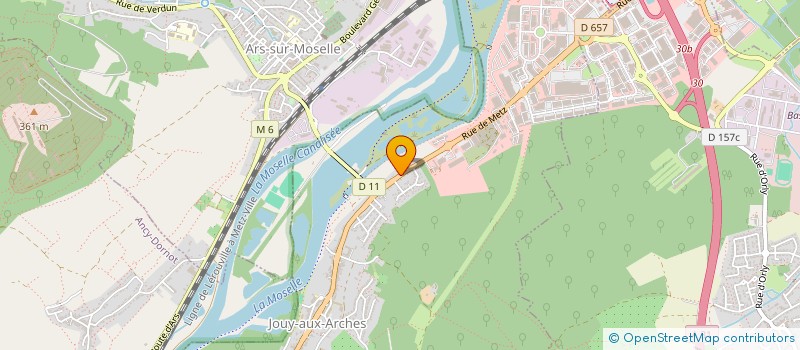 localisation de l'entreprise AU TEMPS LIBRE à JOUY-AUX-ARCHES