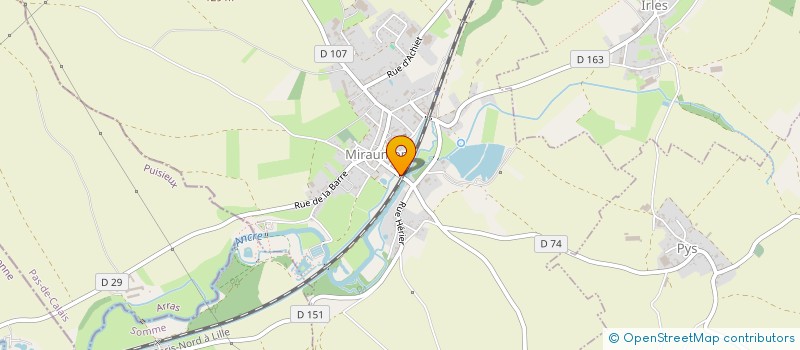 localisation de l'entreprise AU TEMPS PASSE  TREUX