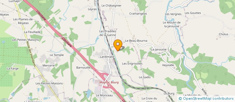 localisation de l'entreprise AU TEMPS POUR TOI à SAINT PAUL