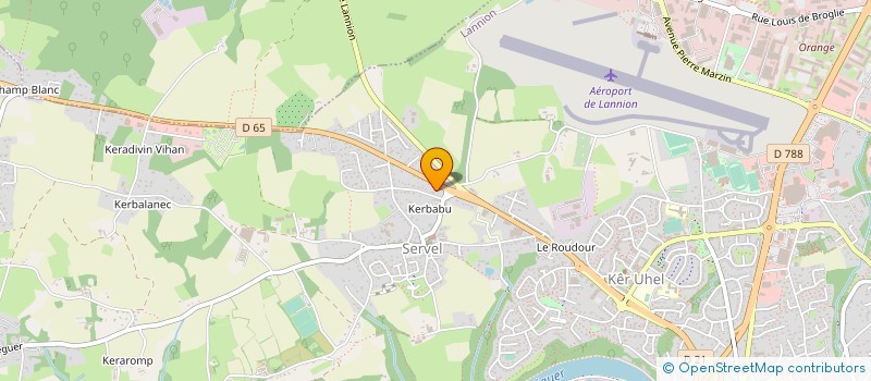 localisation de l'entreprise AU TEMPS TECK à LANNION