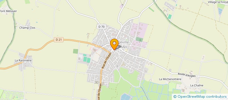 localisation de l'entreprise AU TERROIR DE LONGEVILLE à LONGEVILLE-SUR-MER