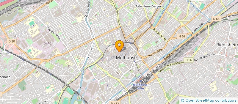 localisation de l'entreprise AU TERROIR DU CBD  MULHOUSE