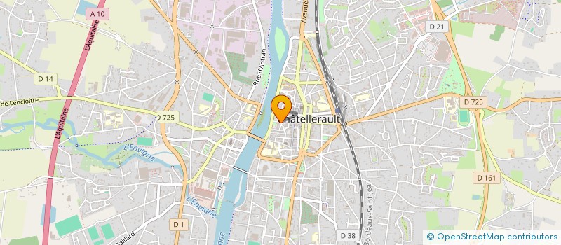 localisation de l'entreprise AU TERROIR PICTAVE ET AUTRES à CHATELLERAULT