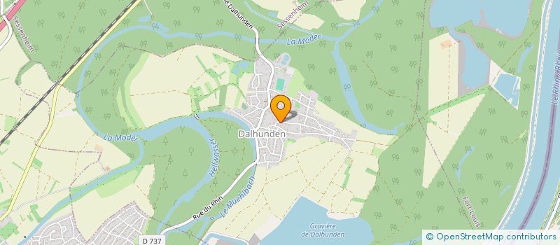 localisation de l'entreprise AU TIGRE  DALHUNDEN