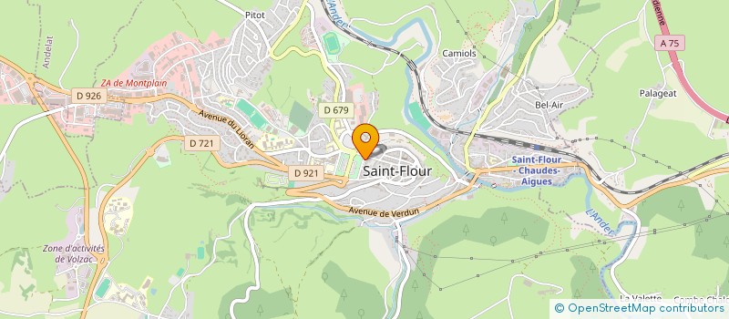 localisation de l'entreprise AU TIRE BOUCHON à SAINT-FLOUR