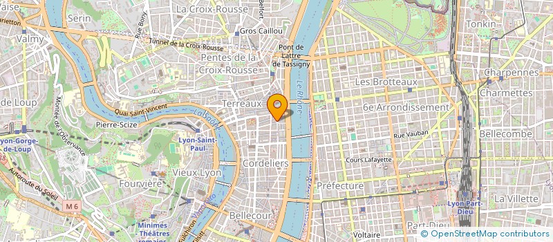 localisation de l'entreprise AU TOIT DU MONDE à LYON