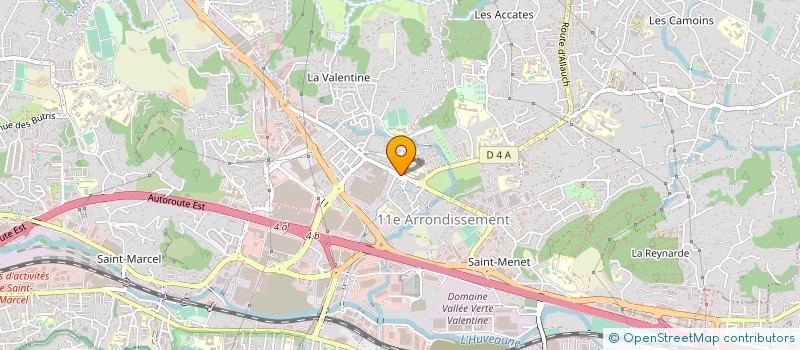 localisation de l'entreprise AU TOP CHIENS à MARSEILLE
