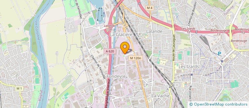 localisation de l'entreprise AU TOP DU ROULIER DE TOULOUSE à TOULOUSE