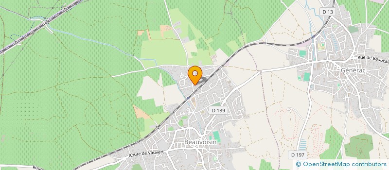 localisation de l'entreprise AU'TOPNEU  BEAUVOISIN