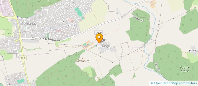 localisation de l'entreprise AU TOUCHE A TOUT à GUENANGE