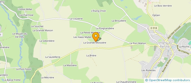 localisation de l'entreprise AU TOUR DES TERROIRS DU PERCHE à BIZOU