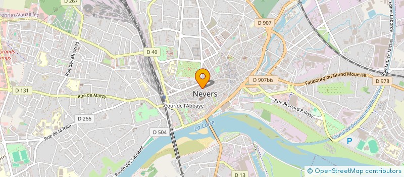 localisation de l'entreprise AU TOUR DU MONDE à NEVERS