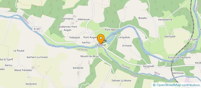 localisation de l'entreprise AU TOURNANT DE L EVEL  BAUD