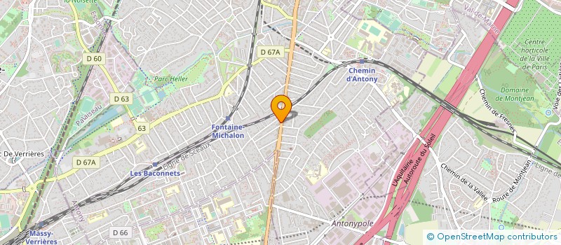 localisation de l'entreprise AU TOUTOU NET à ANTONY