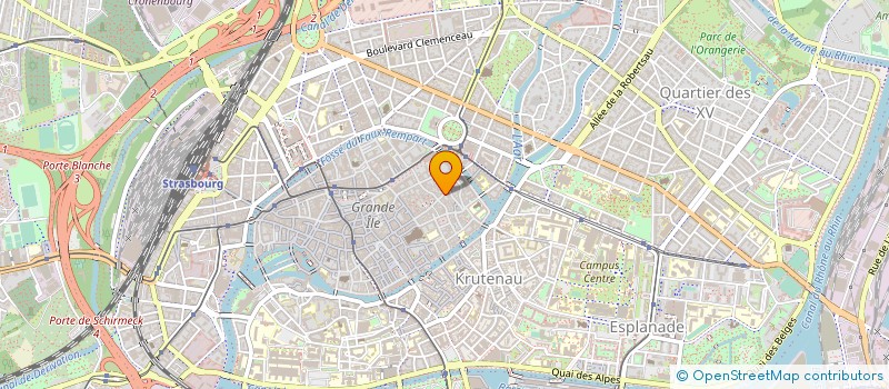 localisation de l'entreprise AU TRENTE DEUX à STRASBOURG