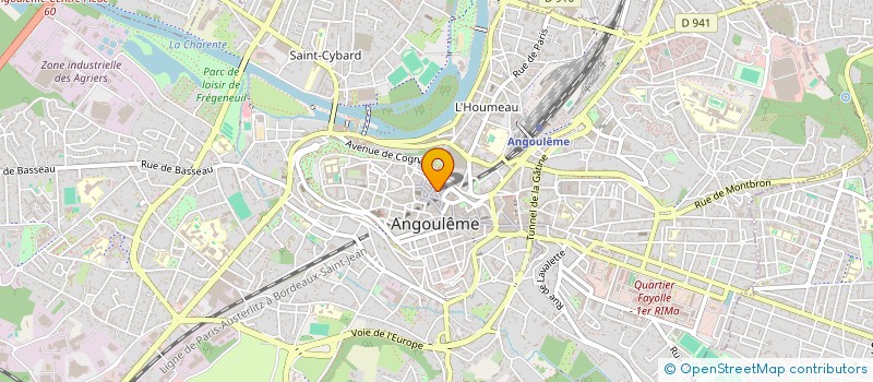 localisation de l'entreprise AU TRENTE-TROIS à ANGOULEME