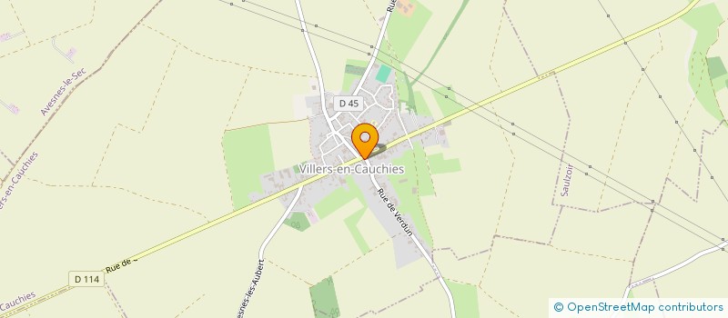 localisation de l'entreprise AU TRESOR DU NORD à VILLERS-EN-CAUCHIES