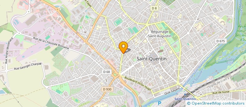 localisation de l'entreprise AU TRIO GOURMAND à SAINT-QUENTIN