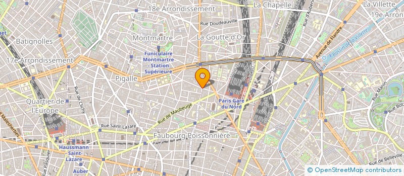 localisation de l'entreprise AU TROU DE SOURIS  PARIS