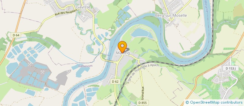 localisation de l'entreprise AU VAL SIERCKOIS  MONTENACH