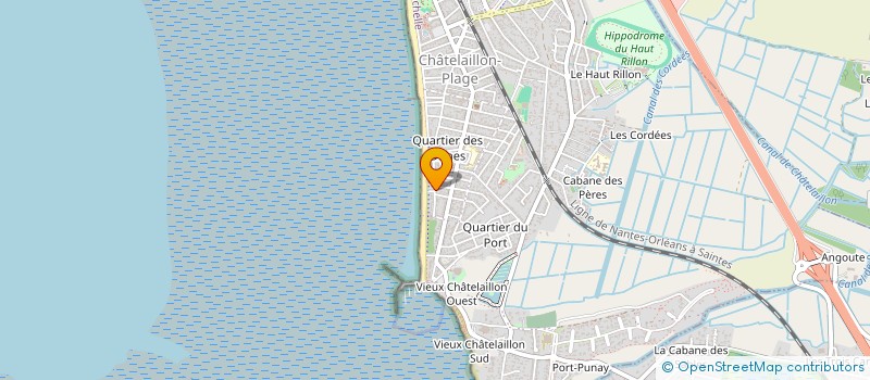 localisation de l'entreprise AU VENT DE LA BOUEE à CHATELAILLON-PLAGE