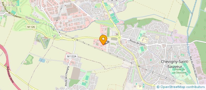 localisation de l'entreprise AU VIDE GRENIER CHEVIGNOIS  CHEVIGNY-SAINT-SAUVEUR