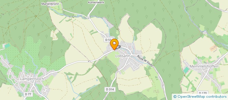 localisation de l'entreprise AU VIDE GRENIER HAGUENAU  LOBSANN