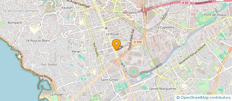 localisation de l'entreprise AU VIEUX CAMPEUR MARSEILLE à MARSEILLE