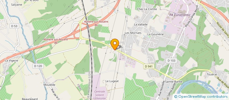 localisation de l'entreprise AU VIEUX GRENIER à FLEAC