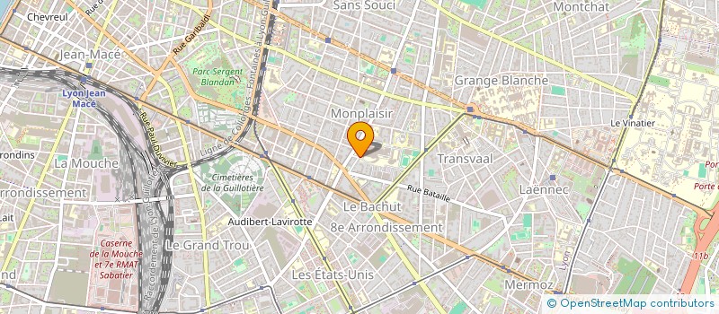 localisation de l'entreprise AU VIEUX LOGIS  LYON