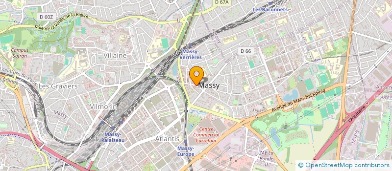 localisation de l'entreprise AU VIEUX MASSY à MASSY