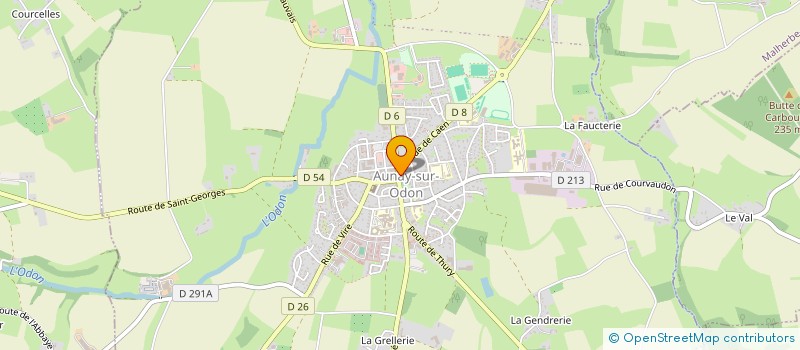 localisation de l'entreprise AU VIEUX MOULIN  VAL D'ARRY