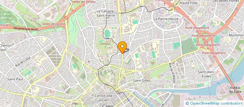 localisation de l'entreprise AU VIEUX PUITS à CAEN